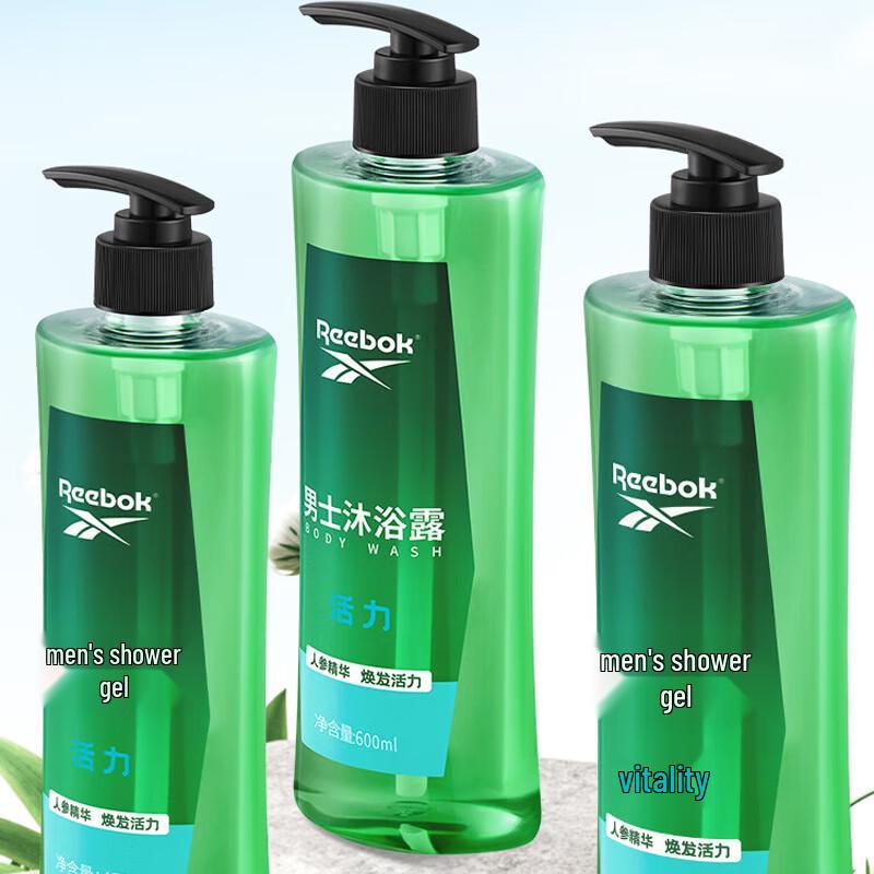 Reebok Мужской гель для душа 2-в-1 «Виталити»